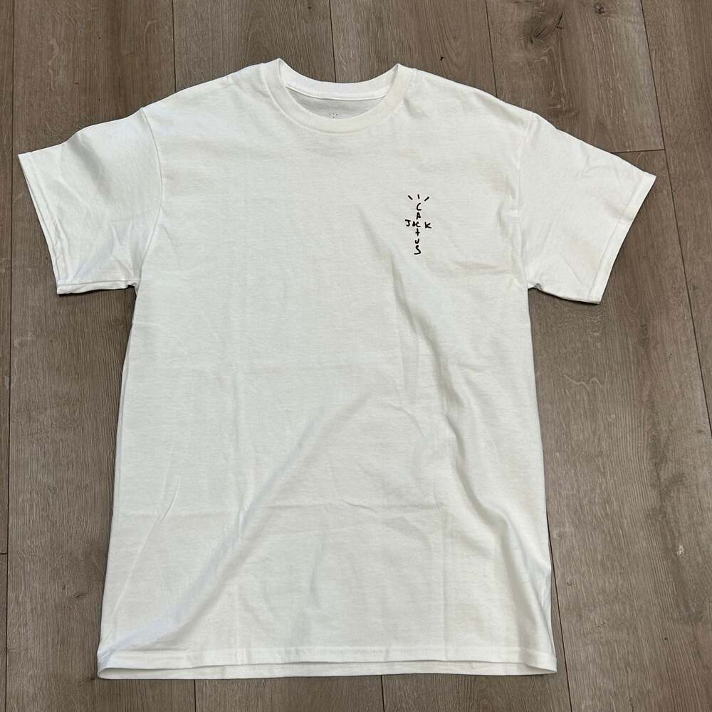 Travis Scott Cactus Jack Tee T Shirt White size Medium M SF